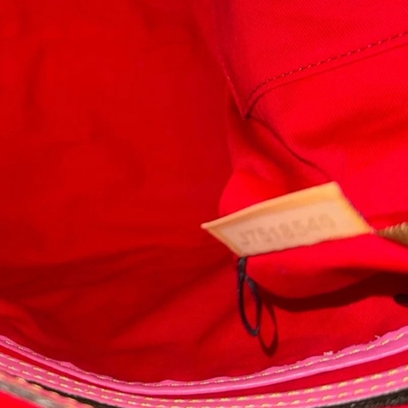 Dooney & Bourke Florentine Clayton in bubble gum pink with strap - Picture 12 of 12